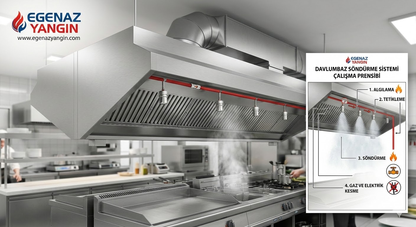 Davlumbaz Söndürme Sistemleri