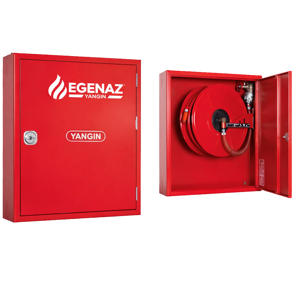 Dik Model Tek Bölmeli Yangın Dolabı