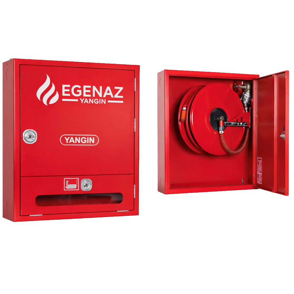 Dik Model Tüp Bölmeli Yangın Dolabı