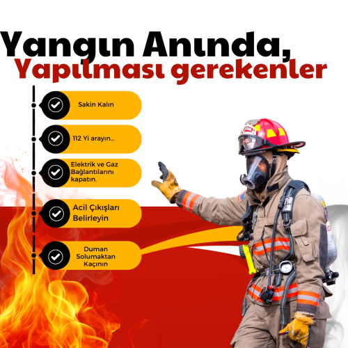 Yangın Esnasında